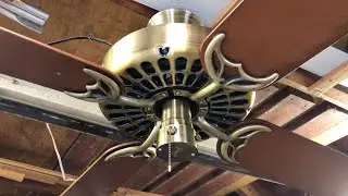 Hunter Original Antique Brass 52inch Ceiling Fan