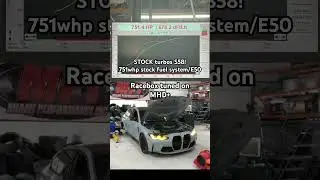 S58 = CHEATCODE 750whp STOCK turbos G80 M3 #bmw #m3 #g80 #racebox
