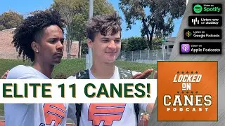 How Miami Hurricanes Commits Jaden Rashada & Emory Williams Performed In Elite 11 Finals!