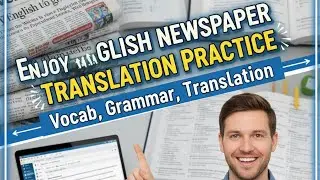 Enjoy English Newspaper Translation Practice Episode | DAWN NEWSPAPER | Kitabpremi 