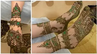 نقش الرجلين عامر للعروس 🧖🏼بطريقة بسيطة
