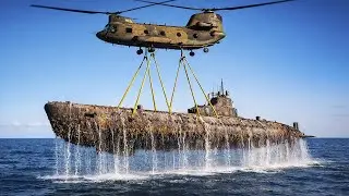 Restoring a 169-Year-Old Sunken Submarine into a Modern High-Tech Super Sub