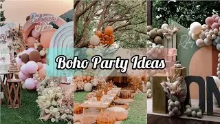 Pinterest Boho party ideas, birthday parties and baby shower