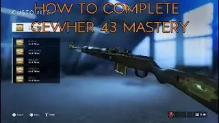 Battlefield V - Gewehr 43 Mastery (BFV Gewehr 43 Gold Plated)