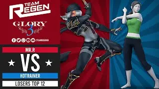 Glory 3 (Eng Comms): Losers Top 12 - BKROG| Mr.R (Sheik) Vs HDTrainer (Wii Fit Trainer)