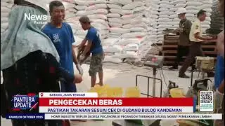 Disperindagkop dan UKM Batang lakukan pengecekan ke Gudang Bulog Kandeman 