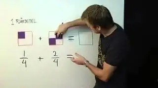 Addition av bråk med samma nämnare