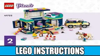 LEGO Instructions | Friends | 41722 | Horse Show Trailer (Book 2)