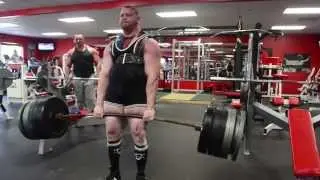 George Leeman 876lb RAW DEADLIFT!