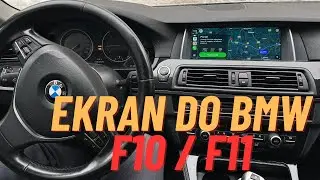 Android Auto i CarPlay do BMW F10 / F11 (ekran 10