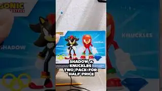 I Found The RAREST Sonic Figures Two Pack For HALF PRICE!  #sonic #toys #shorts