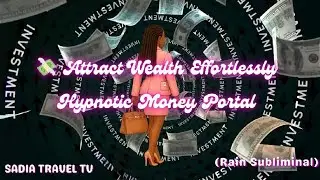 🧲 ATTRACT WEALTH EFFORTLESSLY &mdash; MONEY PORTAL 💸 (1:11:11) | Rain Subliminal for Black Women ✨