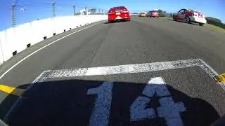 MG Classic Manfeild 2025 Heritage Saloon Car NZ Race 36 Sunday afternoon