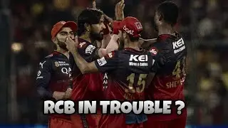 Bad news for RCB ! RCB in trouble?