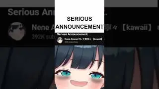 Corpo VTuber Graduation + Face Reveal #shorts