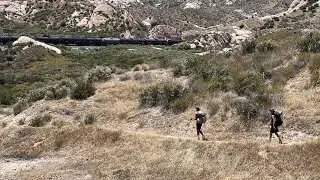 PCT2022 | D21-22 | Cajon Pass | 太平洋屋脊步道 | 穿越鐵軌 | 肥肥響尾蛇