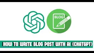 HOW TO WRITE BLOG POST WITH AI (CHATGPT) | BEST SEO PROMPTS