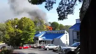 Apartment Fire in Osage Beach at the Chateau Apartments, Lake of the Ozarks