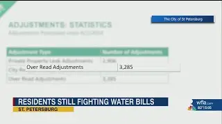 St. Pete Residents Still Getting Sky-High Water Bills Months After Complaints