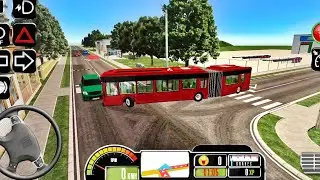 Driving Articulated Bus in Helsinki Countryside Bus Simulator: Orginal