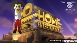 Mickey Mouse Behind The 20th Century Fox Home Entertainment Logo Reversed