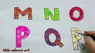 Alphabet letter learn#art#draw#learn#kids