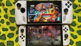 Streets of Rage 4 - Nintendo Switch 60 fps | Asus Rog Ally