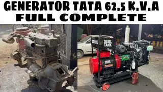 Generator Tata 62.5 K.V.A open D.G set 3 phase | (M.P) Indore | ARSHAD D.G SET | #generator 