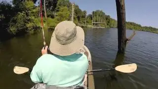 Jackson Lake and Autauga Creek Kayak Fishing