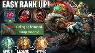 BALMOND BEST BUILD AND EMBLEM TO RANK UP FAST (MUST TRY) | MLBB