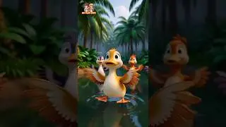 Ducks Team Dance on the Pound #nmplaykids #shortvideo #cute #viral #shorts #duck