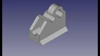 Practice model for beginners || 3D Model || using FreeCAD software. || FIG No.: 20-67