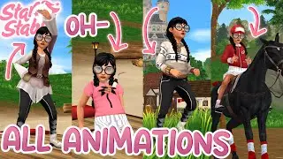 ALL New Character Animations! - Star Stable Beta