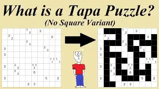 Solving a Tapa Puzzle (no square variant)