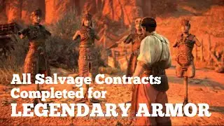 Horizon Forbidden West: ALL SALVAGE CONTRACTS COMPLETE