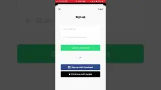 How to create an account in TimeTree calendar app?