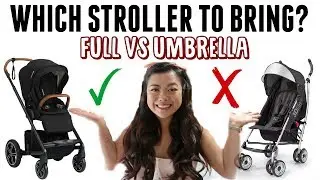 FULL STROLLER VS UMBRELLA STROLLER FOR DISNEY CRUISE | DISNEY WONDER ALASKA 2019
