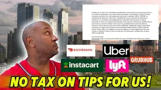 New Changes! No Tax on tips APPLIES to Gig Workers.