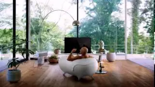 Moderne Designer Badewanne Chrome Arc Licht