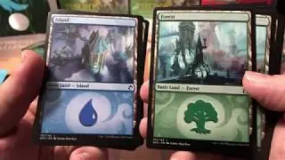 Simic Guild Kit complete unboxing, all cards shown Guilds of Ravnica MTG Magic the Gathering opening