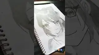 #anime girl drawing #tutorial #learndrawing #easy #shorts #shortvideo #ytshorts #art #drawing #like