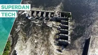 Parrot Bebop 2 Power drone | 1885 power dam ruins