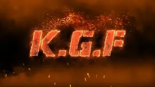 MOVIE KGF CHAPTER 2 TEXT INTRO #KGF #CHAPTER 2 #MOVIE #VFX