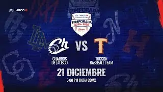 Charros de Jalisco vs Tucson Baseball team  || 21 de Diciembre de 2025