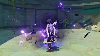 Kujou Sara Elemental Skill | Genshin Impact Leaks |