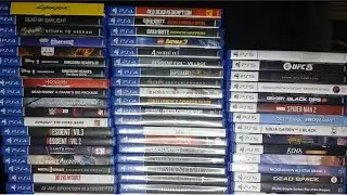 My Ps4 + Ps5 Game Collection 2025!!!