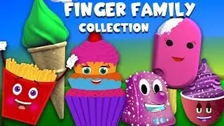 Food finger family collection | finger family songs | ice cream finger family collection