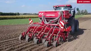 Strip till, uprawa pasowa, siew pszenicy i rzepaku - Szewera Strip Master 301