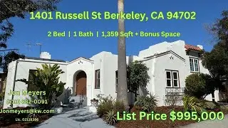 1401 Russell St Berkeley, CA - Listing Video