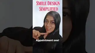 Smile Design Simplified Series - Part 1.#smile #makeover #dentalcare #transformation